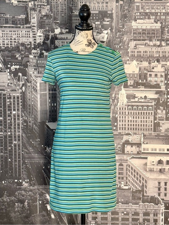 Burberry Dresses & Skirts - Vintage Burberrys of London Blue Label Striped Dress
